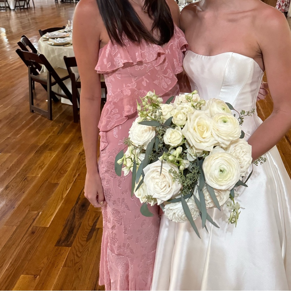 Pink Ruffle Dress - Picture 2 of 2